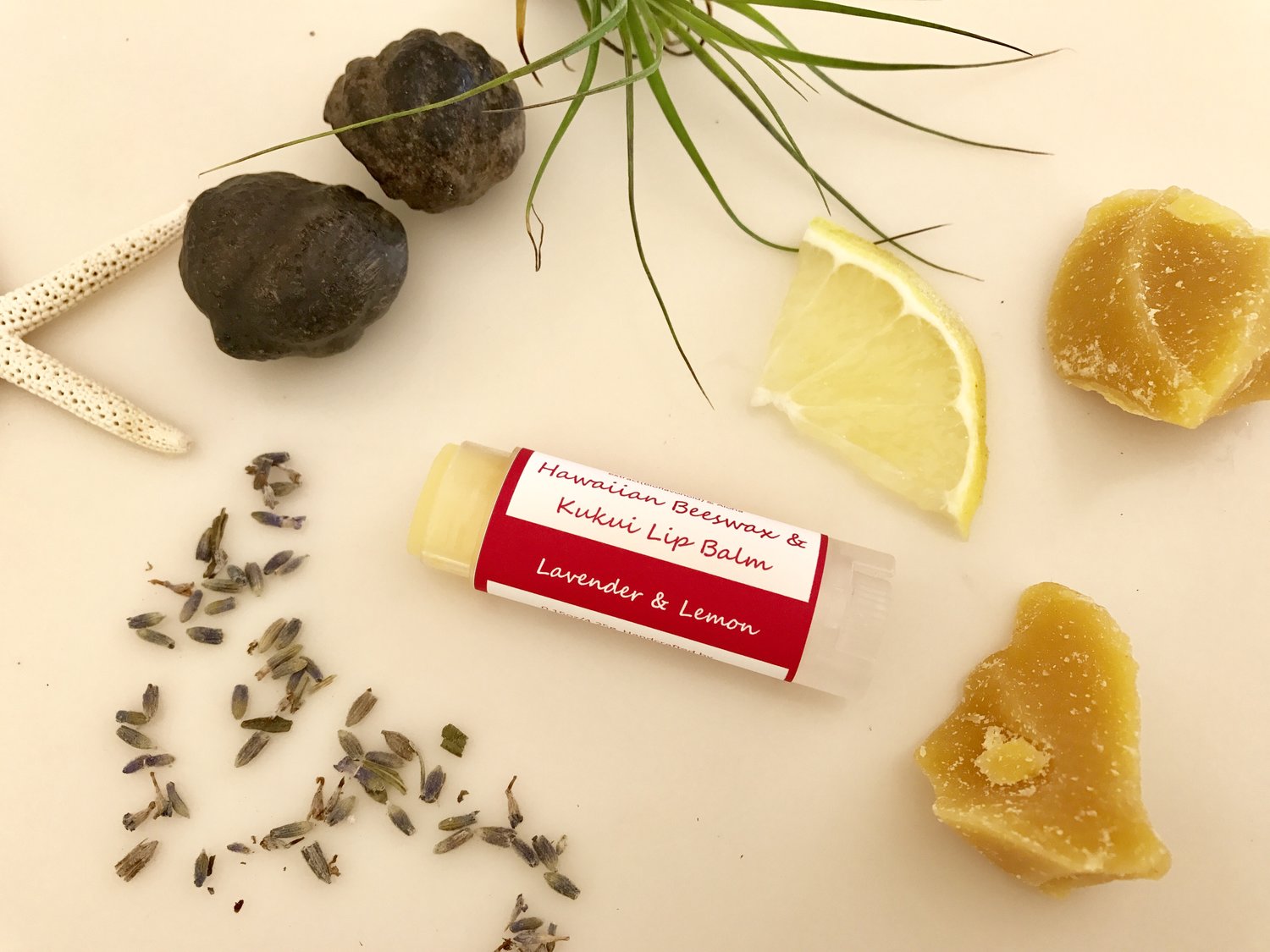 Kukui Lip Balm Lavender & Lemon Kukui Lip Balm Lavender & Lemon