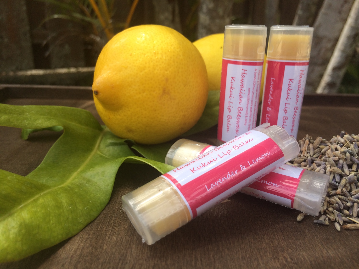 Kukui Lip Balm Lavender & Lemon Kukui Lip Balm Lavender & Lemon
