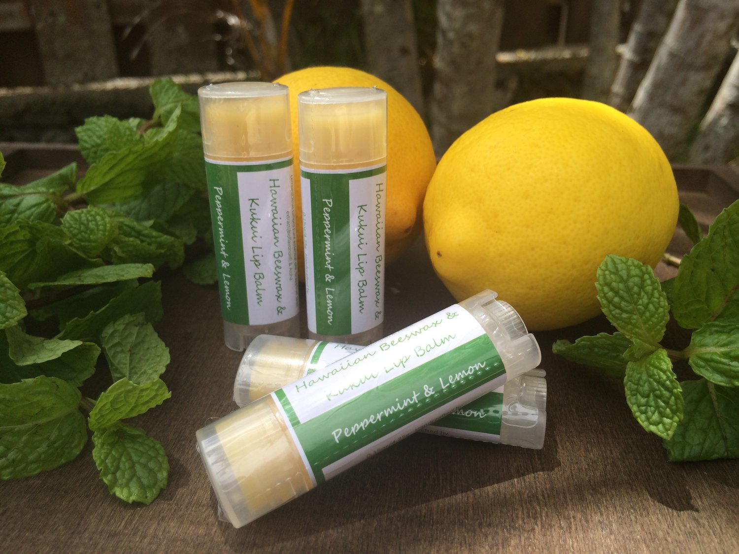 Kukui Lip Balm Peppermint & Lemon Kukui Lip Balm Peppermint & Lemon