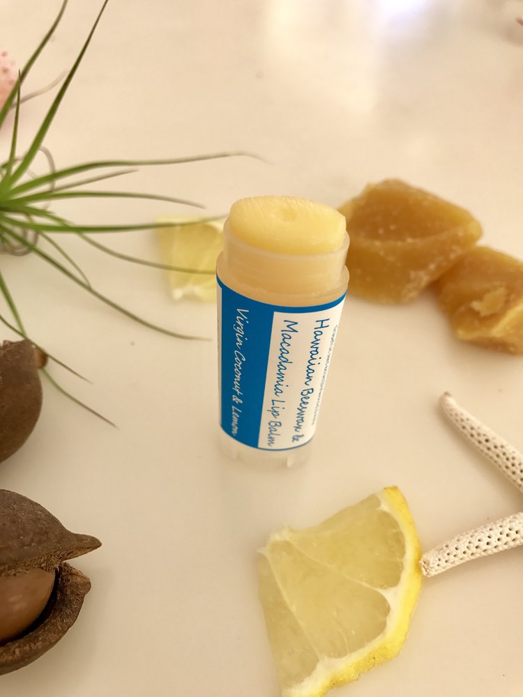 Macadamia Lip Balm Virgin Coconut & Lemon Macadamia Lip Balm Virgin Coconut & Lemon
