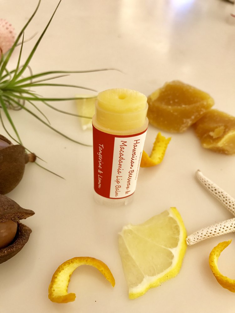 Macadamia Lip Balm Tangerine & Lemon Macadamia Lip Balm Tangerine & Lemon