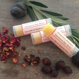 Hawaiian Beeswax Squalane Eye Balm with Rose Otto & Rosehip Oil